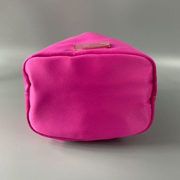 Prada Candy Pink Satin Cosmetic Bag - Picture 7 of 13